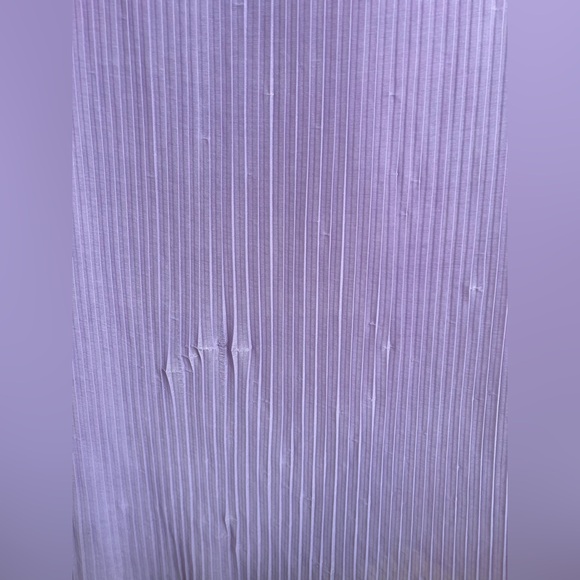 Massimo Dutti Womans Maxi Dress Size M Purple Pleated Flaw - Picture 4 of 8